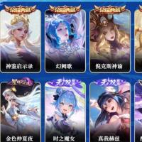 贵族9 荣耀典藏5 无双2 珍品传说5 星元皮肤3 传说皮肤43 史诗皮肤142 皮肤数量458 皮肤价值:408900 英雄125 荣耀王者